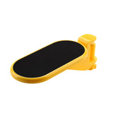Maxbell Computer Armrest Pad Elbow Cushion Clamp Tray Mouse Pad for Table Desk Flat Cushion Yellow