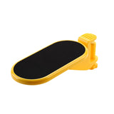Maxbell Computer Armrest Pad Elbow Cushion Clamp Tray Mouse Pad for Table Desk Flat Cushion Yellow