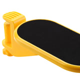 Maxbell Computer Armrest Pad Elbow Cushion Clamp Tray Mouse Pad for Table Desk Flat Cushion Yellow