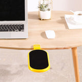 Maxbell Computer Armrest Pad Elbow Cushion Clamp Tray Mouse Pad for Table Desk Flat Cushion Yellow