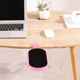 Maxbell Computer Armrest Pad Elbow Cushion Clamp Tray Mouse Pad for Table Desk Flat Cushion Pink