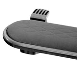 Maxbell Computer Armrest Pad Elbow Cushion Clamp Tray Mouse Pad for Table Desk Soft Cushion Black