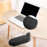 Maxbell Computer Armrest Pad Elbow Cushion Clamp Tray Mouse Pad for Table Desk Soft Cushion Black