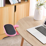 Maxbell Computer Armrest Pad Elbow Cushion Clamp Tray Mouse Pad for Table Desk Soft Cushion Pink