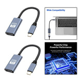 Maxbell USB C to HDMI Adapter Cable High Speed Compact Portable for Laptop Office 4K 60HZ