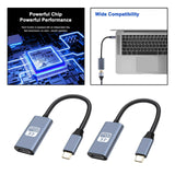 Maxbell USB C to HDMI Adapter Cable High Speed Compact Portable for Laptop Office 4K 60HZ