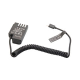 Maxbell Dmw BLF19 Dummy Battery Spare Parts Replaces with Type C Cable for GH3