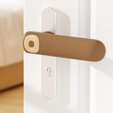 Maxbell Door Handle Cover Guard Door Handle Protector Door Knob Cover for Home Brown