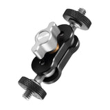 Maxbell Magic Arm Mount Shoe Mount Adapter 1/4 inch Screw Durable for DSLR Camera