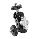 Maxbell Magic Arm Mount Shoe Mount Adapter 1/4 inch Screw Durable for DSLR Camera