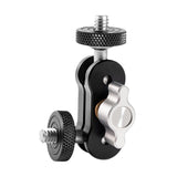 Maxbell Magic Arm Mount Shoe Mount Adapter 1/4 inch Screw Durable for DSLR Camera