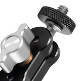 Maxbell Magic Arm Mount Shoe Mount Adapter 1/4 inch Screw Durable for DSLR Camera