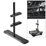 Maxbell Universal Graphics Card Support with Rubber Pads Height Adjustable Computer Black
