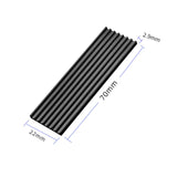 Maxbell M.2 2280 SSD Heatsink Aluminum Alloy Lightweight Easy to Install Durable Black