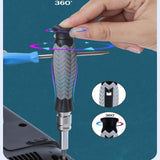 Maxbell 126x Screwdriver Bit Waterproof Maintenance Tools for Repairing Cameras