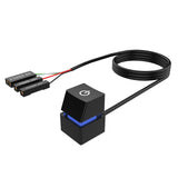 Maxbell Remote Switches Motherboard Power On Off Switch Accessories for Cafe Home Blue