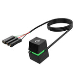 Maxbell Remote Switches Motherboard Power On Off Switch Accessories for Cafe Home Green