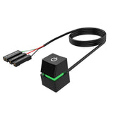 Maxbell Remote Switches Motherboard Power On Off Switch Accessories for Cafe Home Green