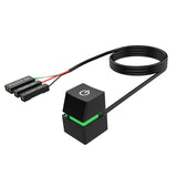 Maxbell Remote Switches Motherboard Power On Off Switch Accessories for Cafe Home Green