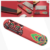 Maxbell Memory Foam Keyboard Wrist Pad Rest Comfortable Support for PC Game Typing