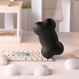 Maxbell Ergonomic Mouse Wrist Rest Hand Rest Cushion Pillow for Office PC Gaming White