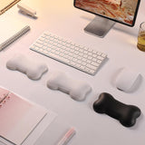 Maxbell Ergonomic Mouse Wrist Rest Hand Rest Cushion Pillow for Office PC Gaming Black