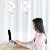 Maxbell Ergonomic Laptop Stand Aluminum for Video Recording Playing Game Typing Silver