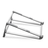 Maxbell Ergonomic Laptop Stand Aluminum for Video Recording Playing Game Typing Silver