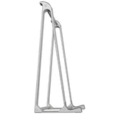 Maxbell Ergonomic Laptop Stand Aluminum for Video Recording Playing Game Typing Silver