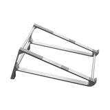 Maxbell Ergonomic Laptop Stand Aluminum for Video Recording Playing Game Typing Silver