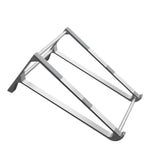 Maxbell Ergonomic Laptop Stand Aluminum for Video Recording Playing Game Typing Silver