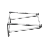 Maxbell Ergonomic Laptop Stand Aluminum for Video Recording Playing Game Typing Silver