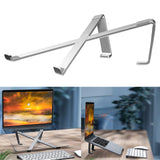 Maxbell Universal Laptop Stand Lightweight Ergonomic for All Laptops Notebooks Silver