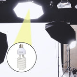 Maxbell Light Bulb Spiral Super Bright 110V for Studio Lighting Outdoor Softbox 45W