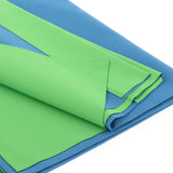 Maxbell Collapsible Screen Backdrop Wrinkle Resistant for Studio Video Recording 2mx3m Blue Green