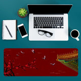Maxbell Maxbell Heated Desk Mat 3 Speeds Touch Control for Work Table Office Style A