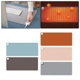 Maxbell Maxbell Heated Desk Mat Shut Off Constant Temperature for Table Desktop Office Light Gray