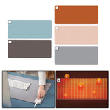 Maxbell Maxbell Heated Desk Mat Shut Off Constant Temperature for Table Desktop Office Light Gray