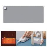 Maxbell Maxbell Heated Desk Mat Shut Off Constant Temperature for Table Desktop Office Light Gray