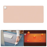 Maxbell Maxbell Heated Desk Mat Shut Off Constant Temperature for Table Desktop Office Pink