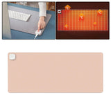 Maxbell Maxbell Heated Desk Mat Shut Off Constant Temperature for Table Desktop Office Pink