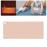 Maxbell Maxbell Heated Desk Mat Shut Off Constant Temperature for Table Desktop Office Pink