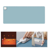 Maxbell Maxbell Heated Desk Mat Shut Off Constant Temperature for Table Desktop Office Blue