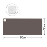 Maxbell Maxbell Heated Desk Mat Shut Off Constant Temperature for Table Desktop Office Dark Gray