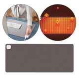 Maxbell Maxbell Heated Desk Mat Shut Off Constant Temperature for Table Desktop Office Dark Gray