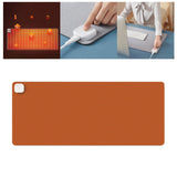 Maxbell Maxbell Heated Desk Mat Shut Off Constant Temperature for Table Desktop Office Orange