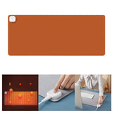 Maxbell Maxbell Heated Desk Mat Shut Off Constant Temperature for Table Desktop Office Orange