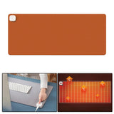 Maxbell Maxbell Heated Desk Mat Shut Off Constant Temperature for Table Desktop Office Orange