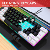 Maxbell Gaming Keyboard PC Keyboard Multifunctional Portable Ergonomic for PC Office