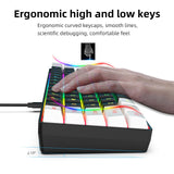 Maxbell Gaming Keyboard PC Keyboard Multifunctional Portable Ergonomic for PC Office